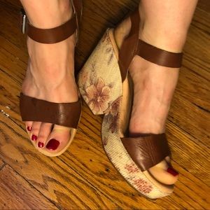 Leather Floral Korks by Korkease Summer Platforms